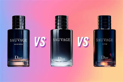 dior eau sauvage parfum vs edt|which sauvage is stronger.